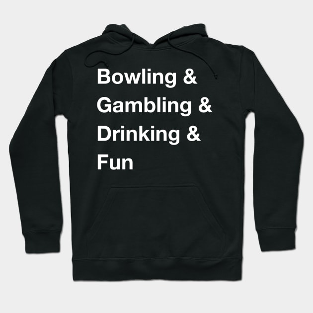 Why is bowling great? Hoodie by AnnoyingBowlerTees